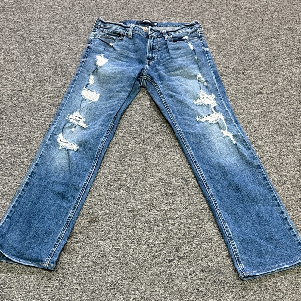 Hollister Ripped Denim Jeans